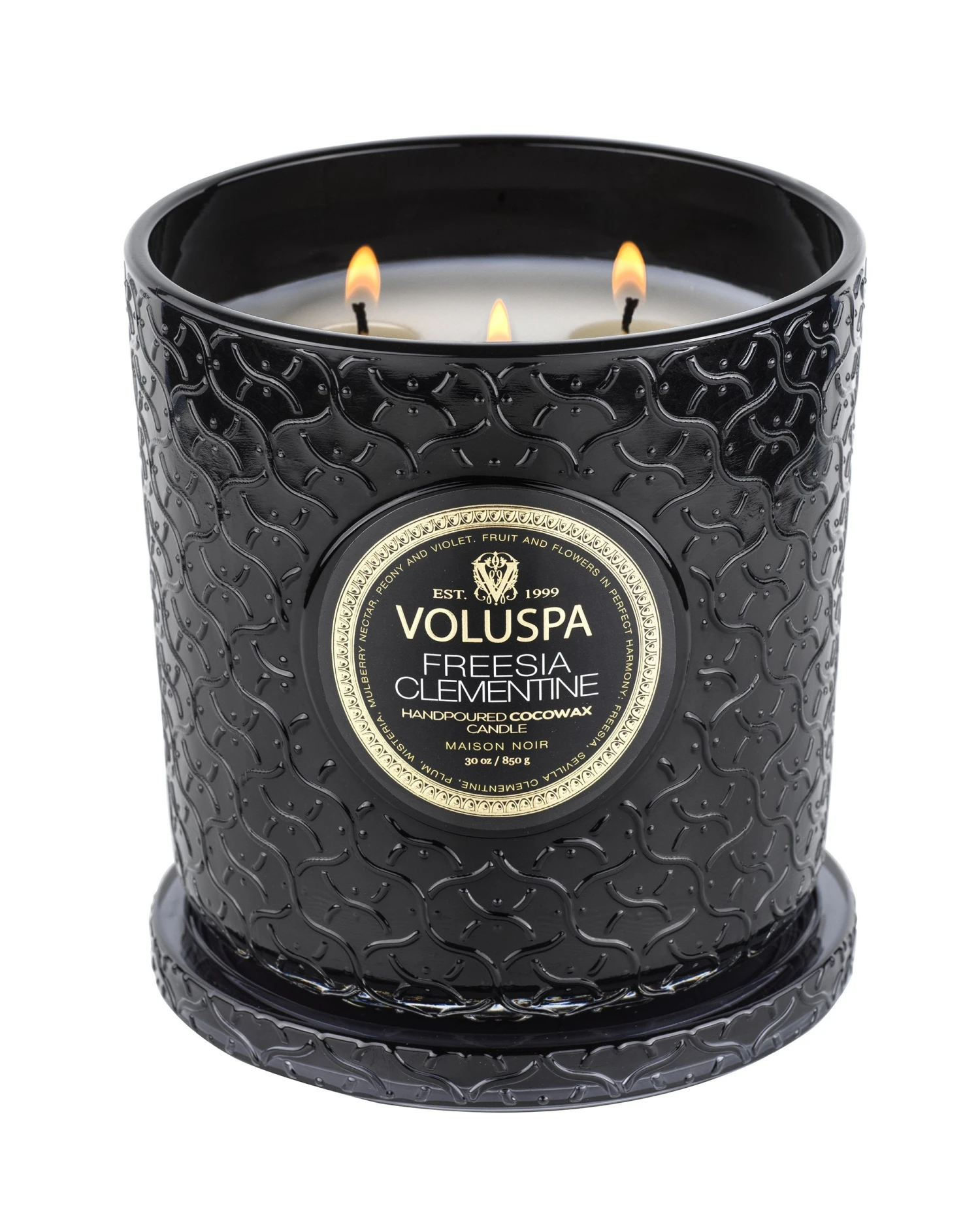 Voluspa Freesia Clementine - Luxe Candle 5 Voluspa Freesia Clementine - Luxe Candle - Image 3
