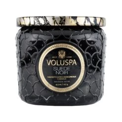 Voluspa Suede Noir - Petite Jar Candle 8 Voluspa Suede Noir - Petite Jar Candle -Voluspa 8243 1