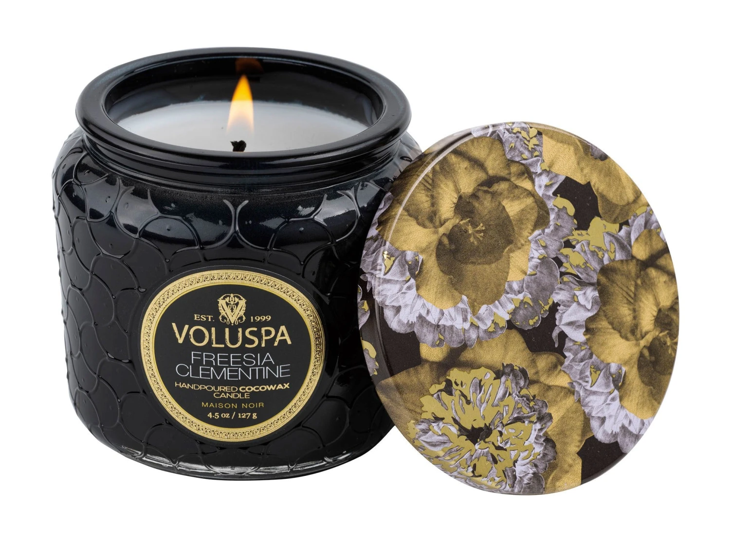 Voluspa Freesia Clementine - Petite Jar Candle 4 Voluspa Freesia Clementine - Petite Jar Candle - Image 2