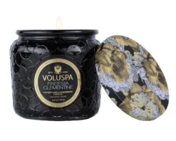 Voluspa Freesia Clementine - Petite Jar Candle 8 Voluspa Freesia Clementine - Petite Jar Candle -Voluspa 8246 4
