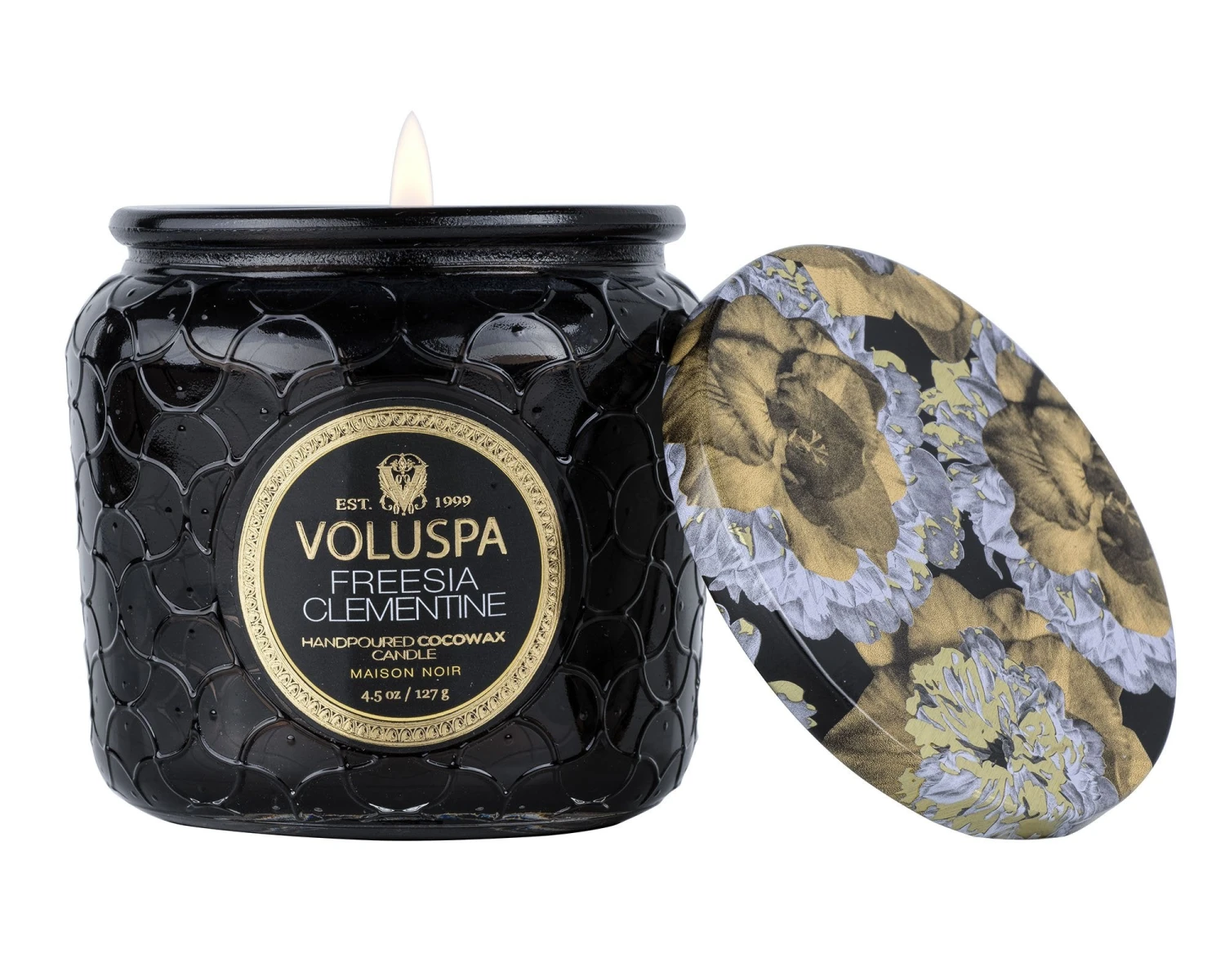 Voluspa Freesia Clementine - Petite Jar Candle 5 Voluspa Freesia Clementine - Petite Jar Candle - Image 3