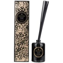 Voluspa Suede Noir - Reed Diffuser