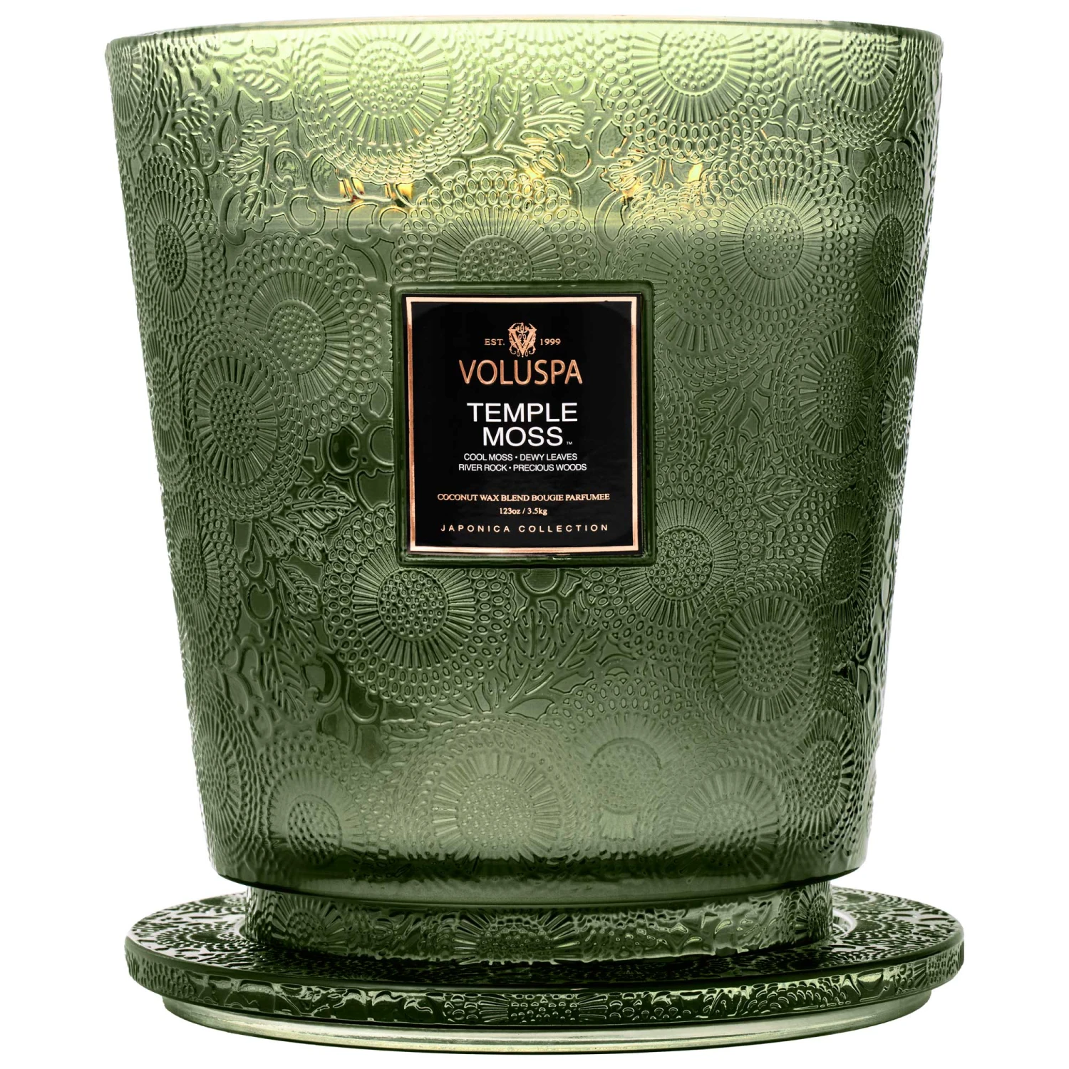 Voluspa Temple Moss - 5 Wick Hearth Candle 6 Voluspa Temple Moss - 5 Wick Hearth Candle - Image 4