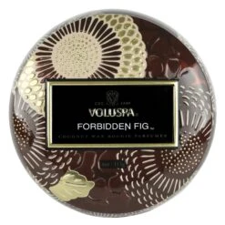 Voluspa Forbidden Fig - Mini Tin Candle 9 Voluspa Forbidden Fig - Mini Tin Candle -Voluspa FA21 PRopt 72125 003