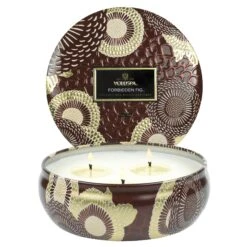 Voluspa Forbidden Fig - 3 Wick Tin Candle 8 Voluspa Forbidden Fig - 3 Wick Tin Candle -Voluspa FA21 PRopt 72225 001