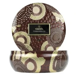 Voluspa Forbidden Fig - 3 Wick Tin Candle 9 Voluspa Forbidden Fig - 3 Wick Tin Candle -Voluspa FA21 PRopt 72225 003
