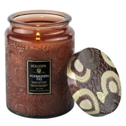 Voluspa Forbidden Fig - Large Jar Candle 9 Voluspa Forbidden Fig - Large Jar Candle -Voluspa FA21 PRopt 72325 001