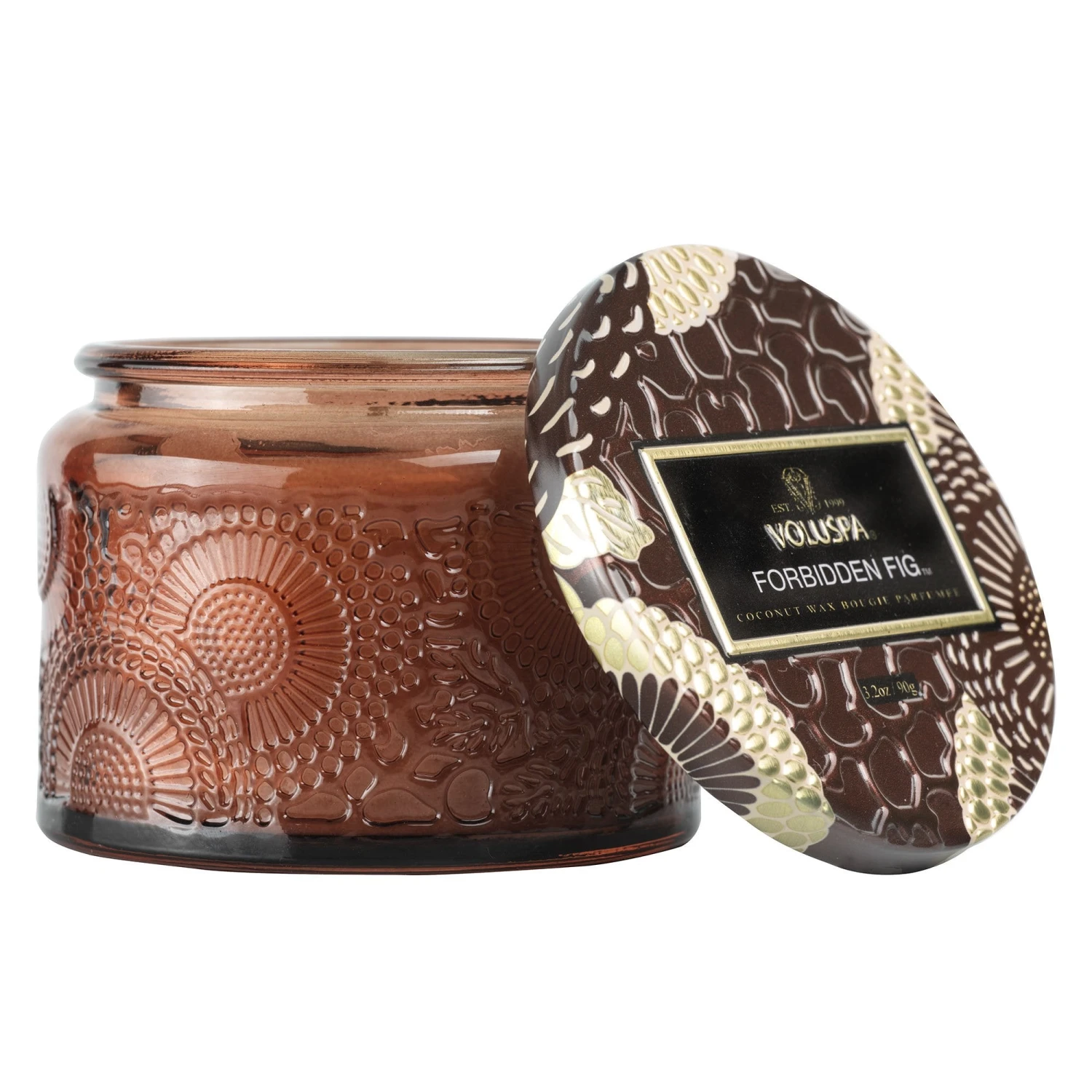 Voluspa Forbidden Fig - Petite Jar Candle 7 Voluspa Forbidden Fig - Petite Jar Candle - Image 5