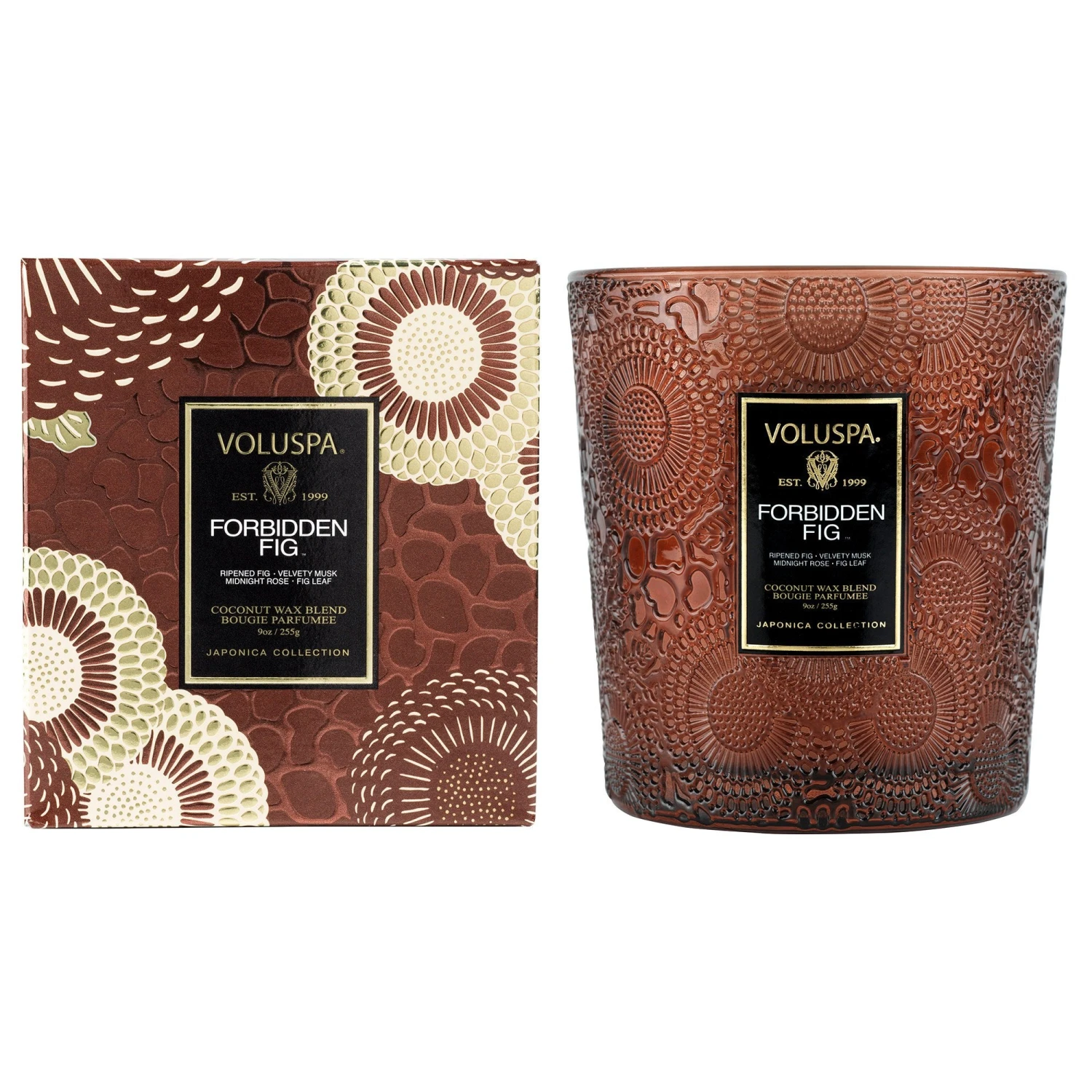 Voluspa Forbidden Fig - Classic Candle 3 Voluspa Forbidden Fig - Classic Candle