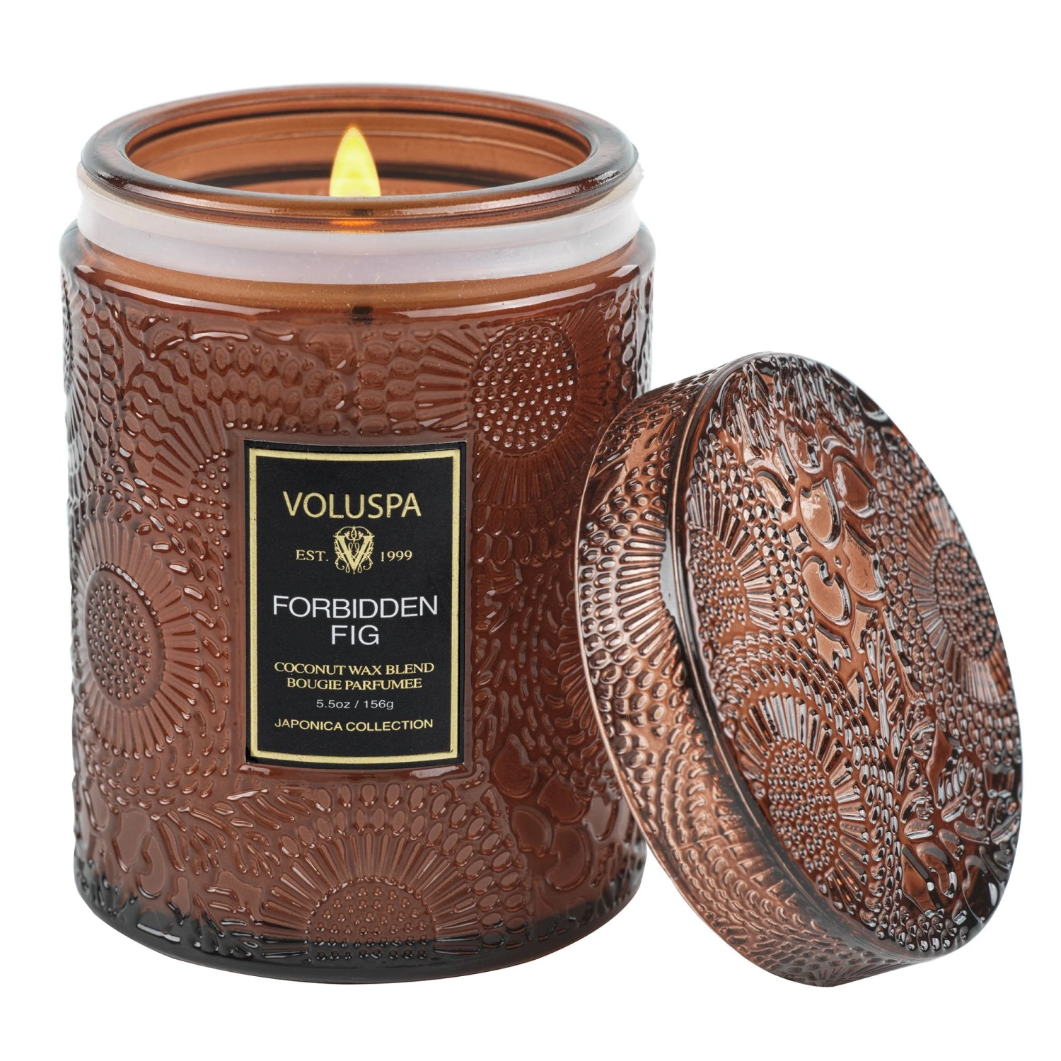 Voluspa Forbidden Fig - Small Jar Candle 5 Voluspa Forbidden Fig - Small Jar Candle - Image 3