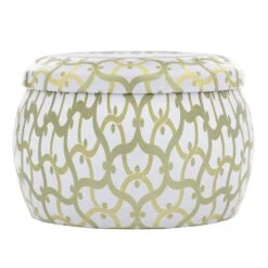 Voluspa Eucalyptus & White Sage - Mini Tin Candle 7 Voluspa Eucalyptus & White Sage - Mini Tin Candle -Voluspa FA21 PRopt 8117 003