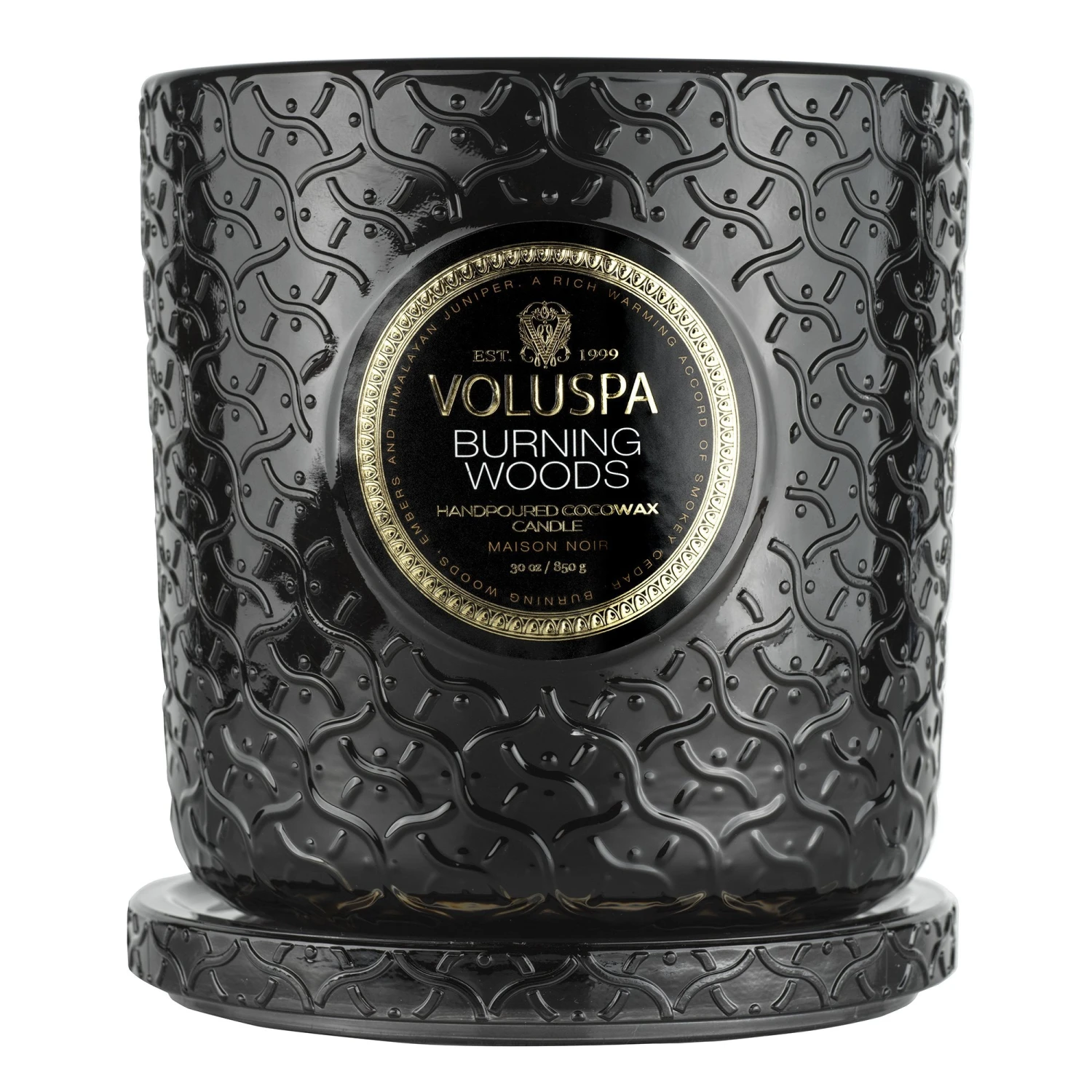 Voluspa Burning Woods - Luxe Candle 7 Voluspa Burning Woods - Luxe Candle - Image 5