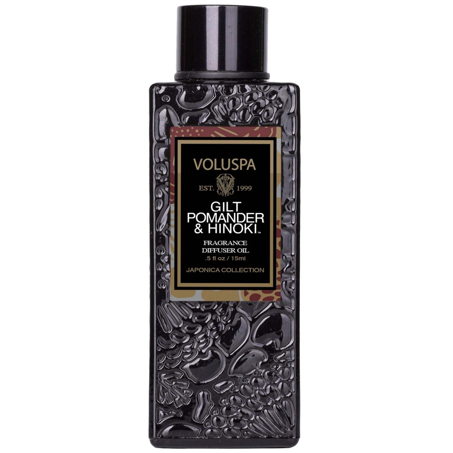 Voluspa Gilt Pomander & Hinoki - Ultrasonic Diffuser Fragrance Oil 4 Voluspa Gilt Pomander & Hinoki - Ultrasonic Diffuser Fragrance Oil - Image 2