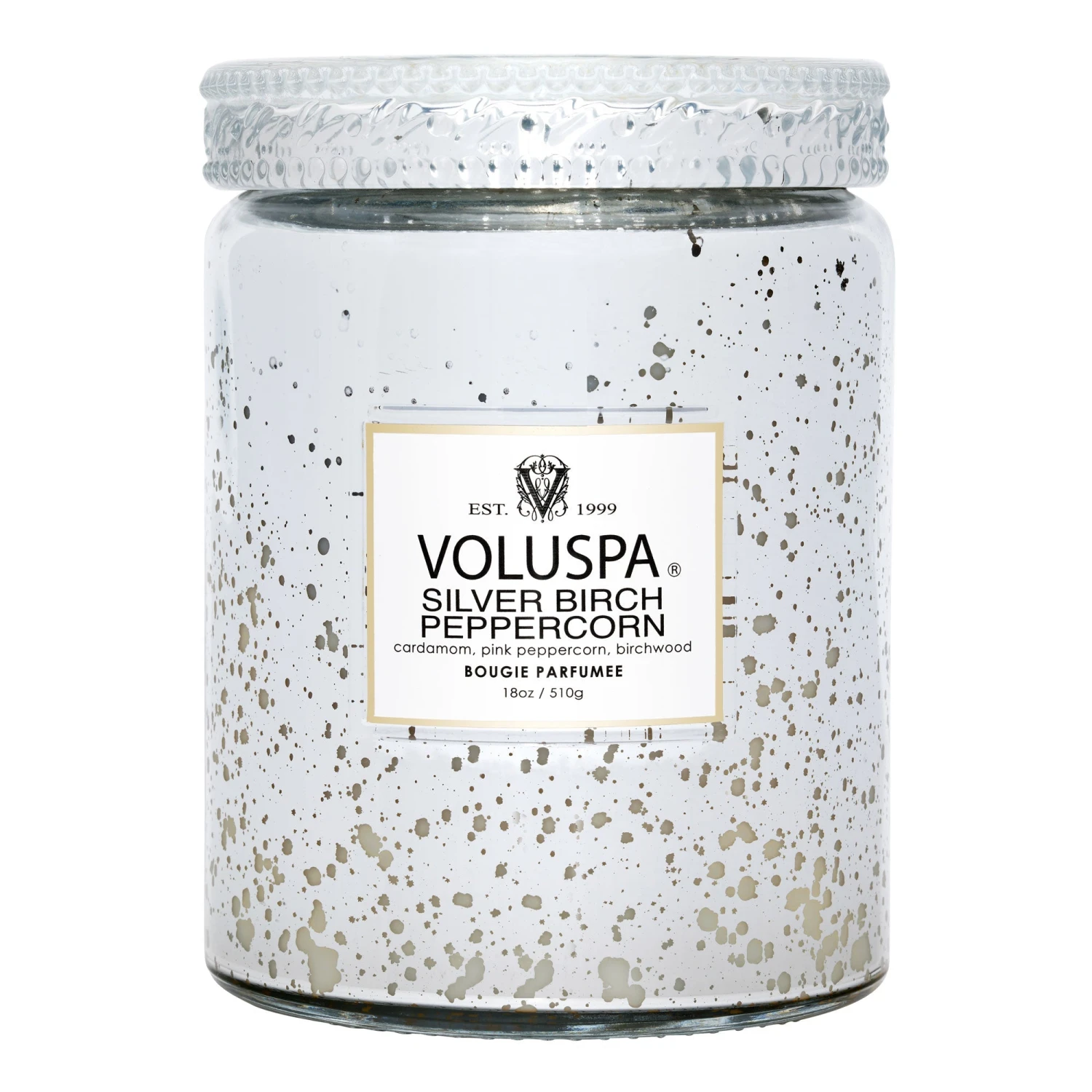 Voluspa Silver Birch Peppercorn - Large Jar Candle 5 Voluspa Silver Birch Peppercorn - Large Jar Candle - Image 3
