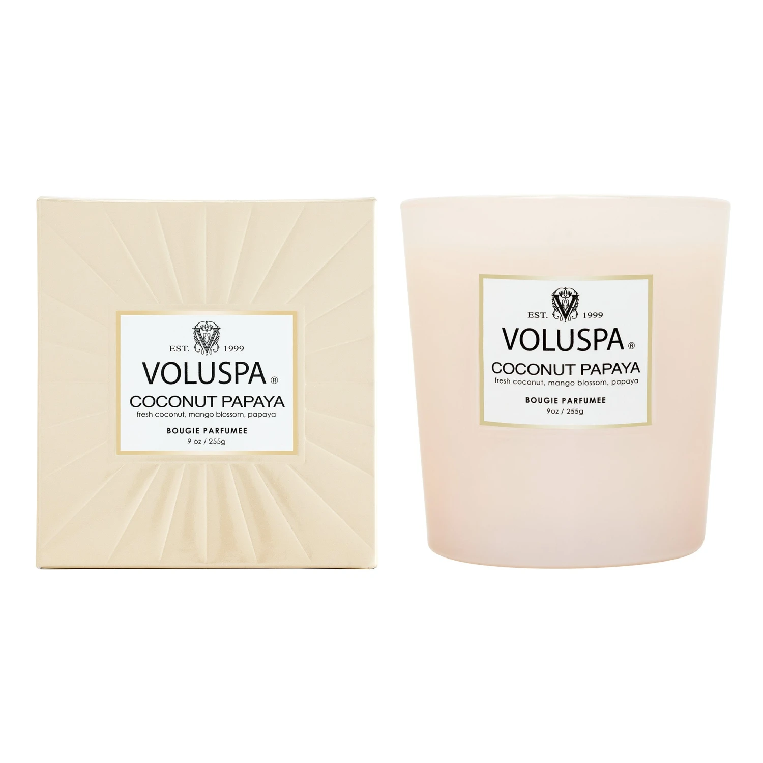 Voluspa Coconut Papaya - Classic Candle 3 Voluspa Coconut Papaya - Classic Candle