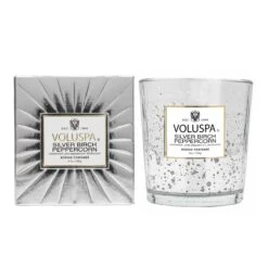 Voluspa Silver Birch Peppercorn - Classic Candle