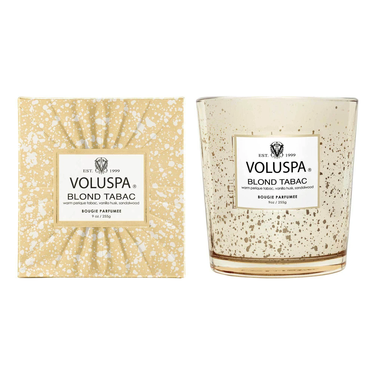 Voluspa Blond Tabac - Classic Candle 3 Voluspa Blond Tabac - Classic Candle