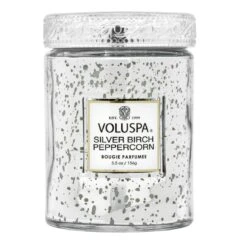 Voluspa Silver Birch Peppercorn - Small Jar Candle 8 Voluspa Silver Birch Peppercorn - Small Jar Candle -Voluspa FA22 PRopt 68718 2