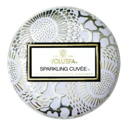 Voluspa Sparkling Cuvée - Mini Tin Candle 6 Voluspa Sparkling Cuvée - Mini Tin Candle -Voluspa FA22 PRopt 72129 2