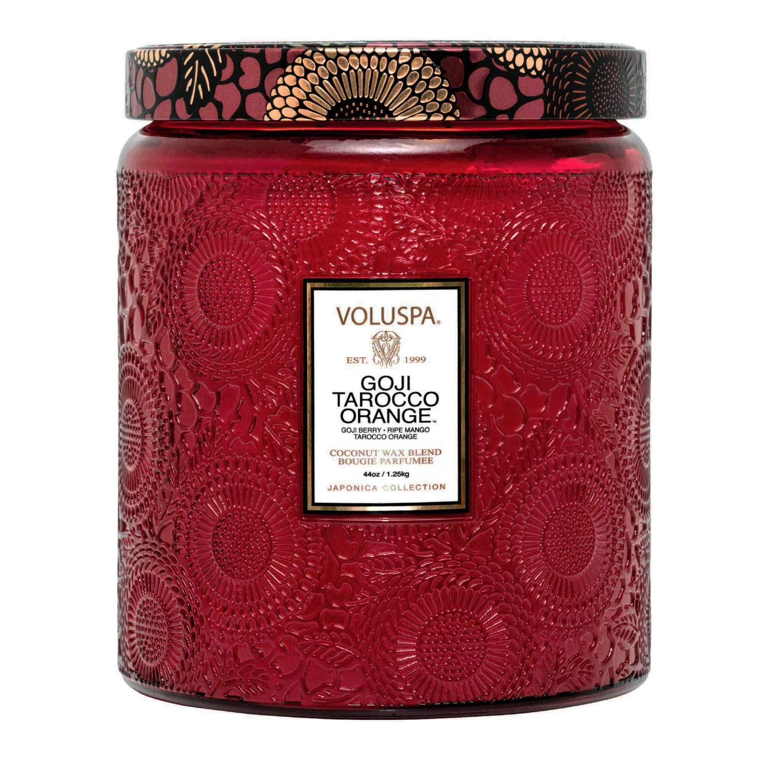 Voluspa Goji Tarocco Orange - Luxe Jar Candle 3 Voluspa Goji Tarocco Orange - Luxe Jar Candle