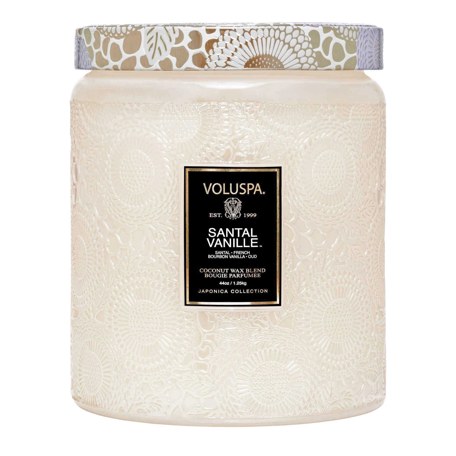 Voluspa Santal Vanille - Luxe Jar Candle 3 Voluspa Santal Vanille - Luxe Jar Candle