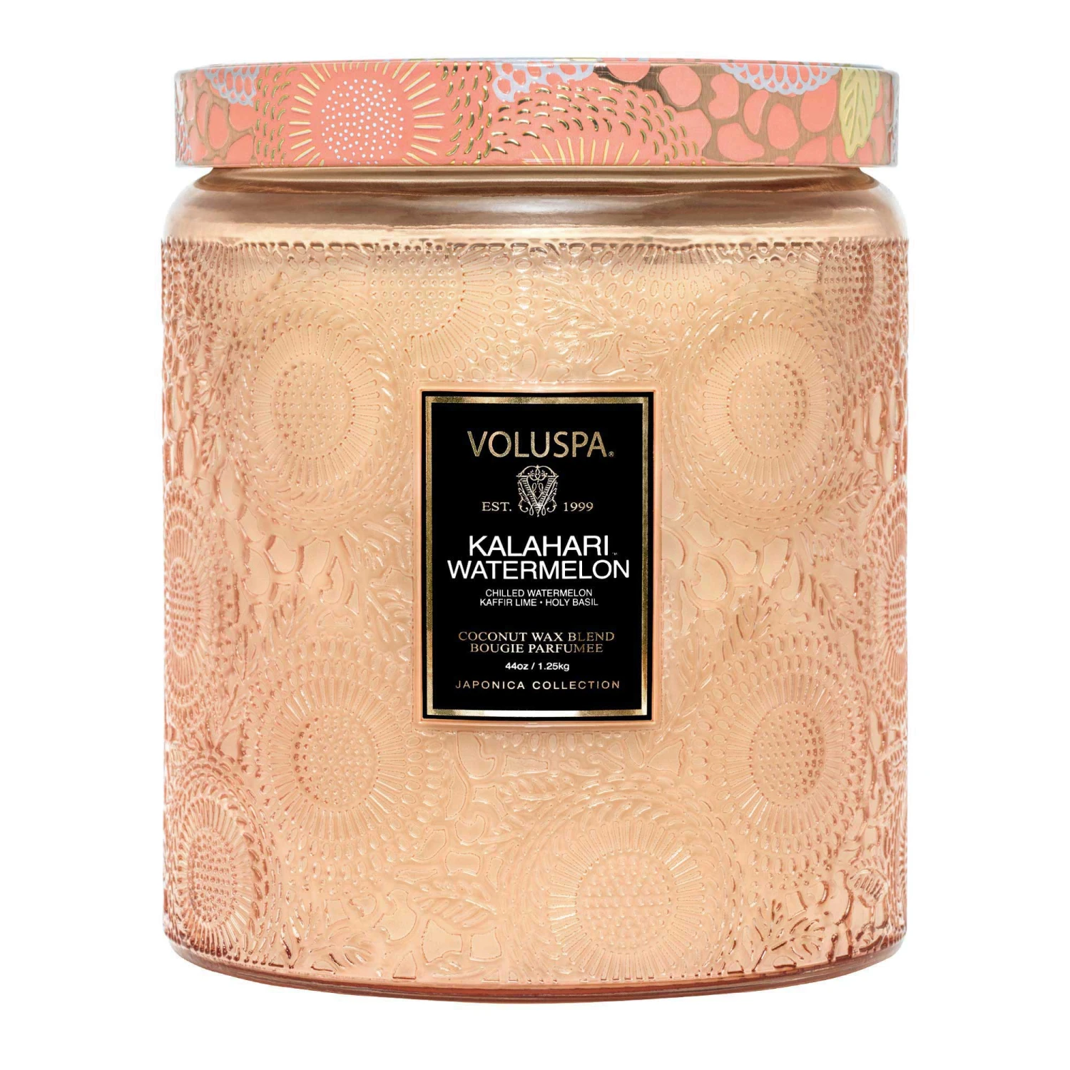 Voluspa Kalahari Watermelon - Luxe Jar Candle 3 Voluspa Kalahari Watermelon - Luxe Jar Candle