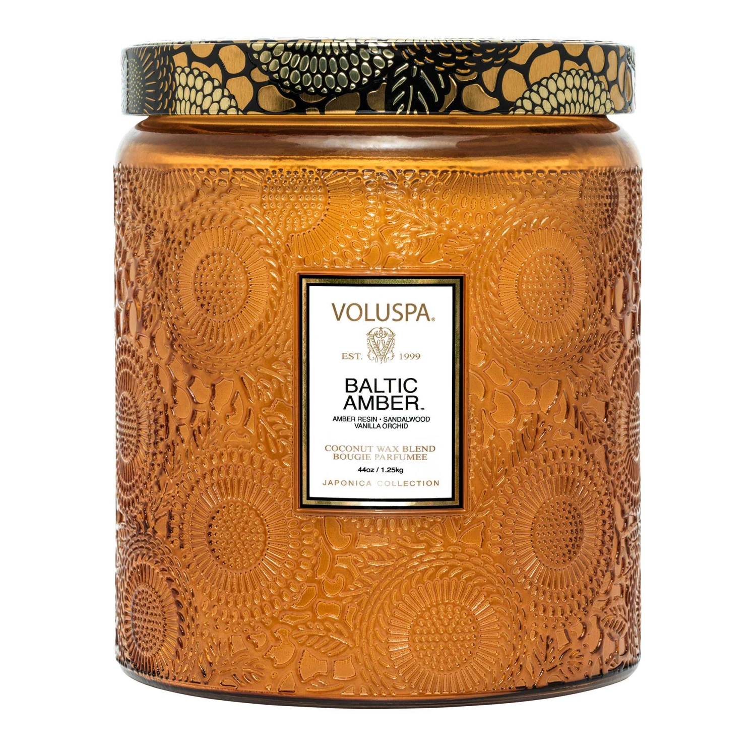 Voluspa Baltic Amber - Luxe Jar Candle 3 Voluspa Baltic Amber - Luxe Jar Candle