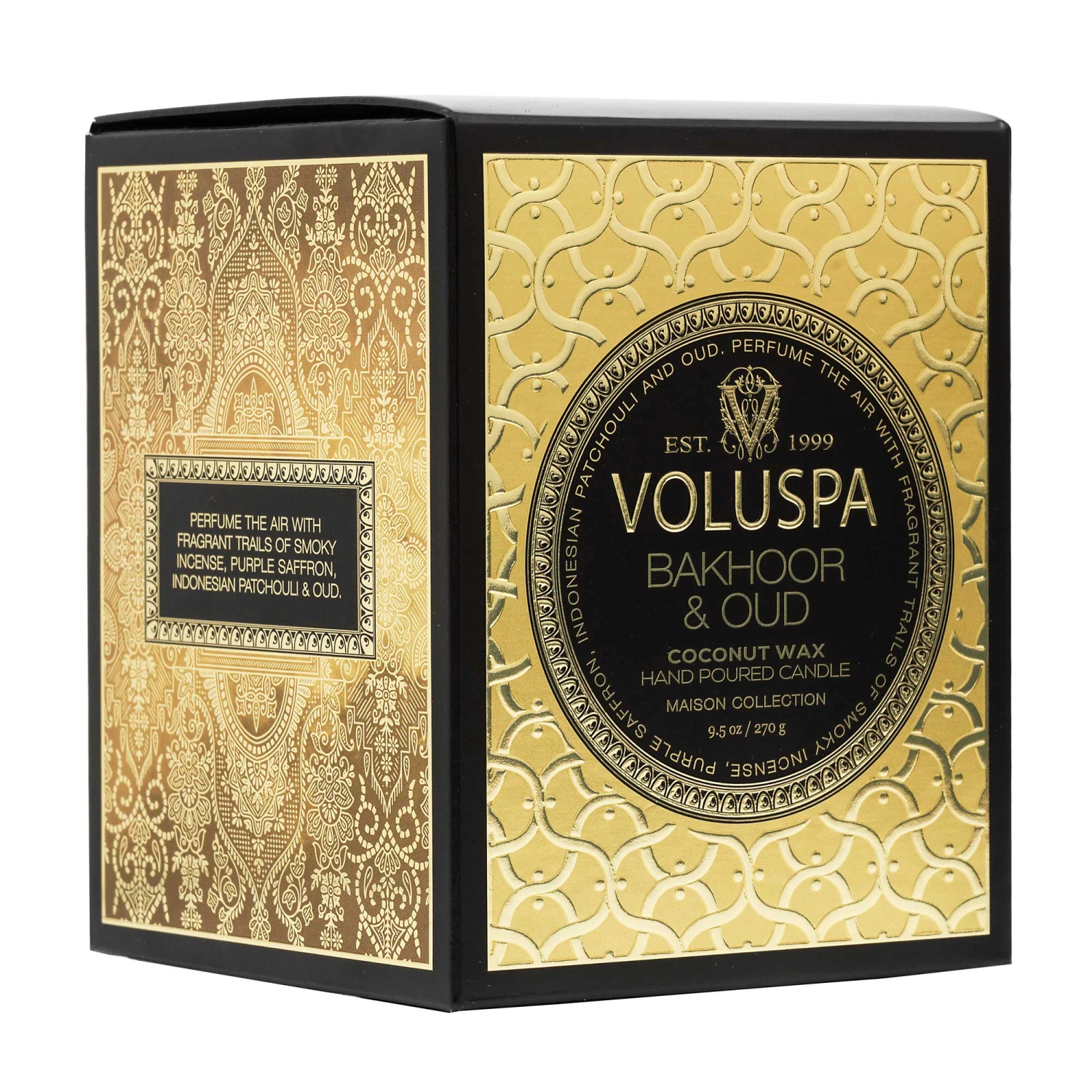 Voluspa Bakhoor & Oud - Classic Candle 5 Voluspa Bakhoor & Oud - Classic Candle - Image 3