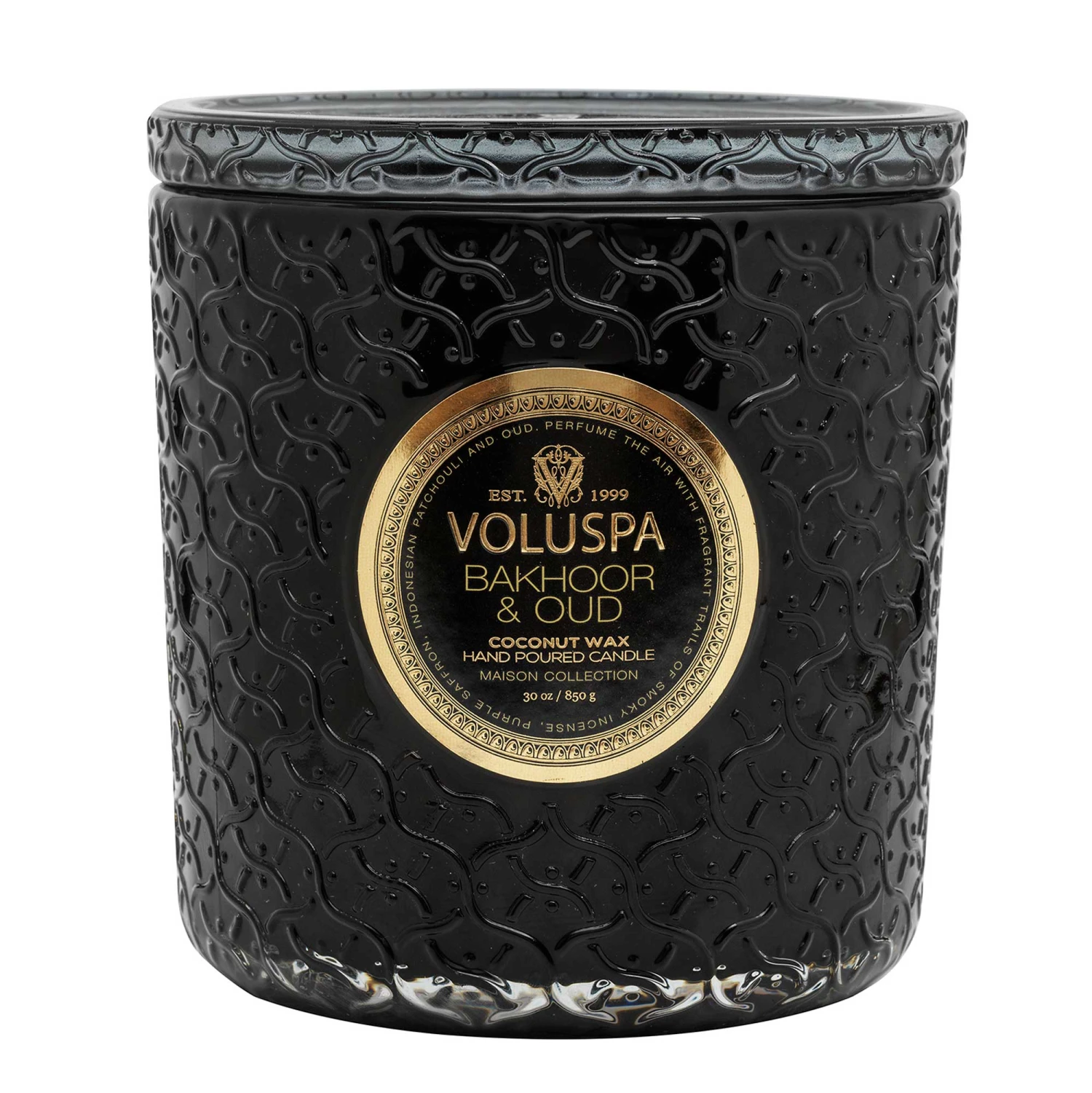 Voluspa Bakhoor & Oud - Luxe Candle 3 Voluspa Bakhoor & Oud - Luxe Candle