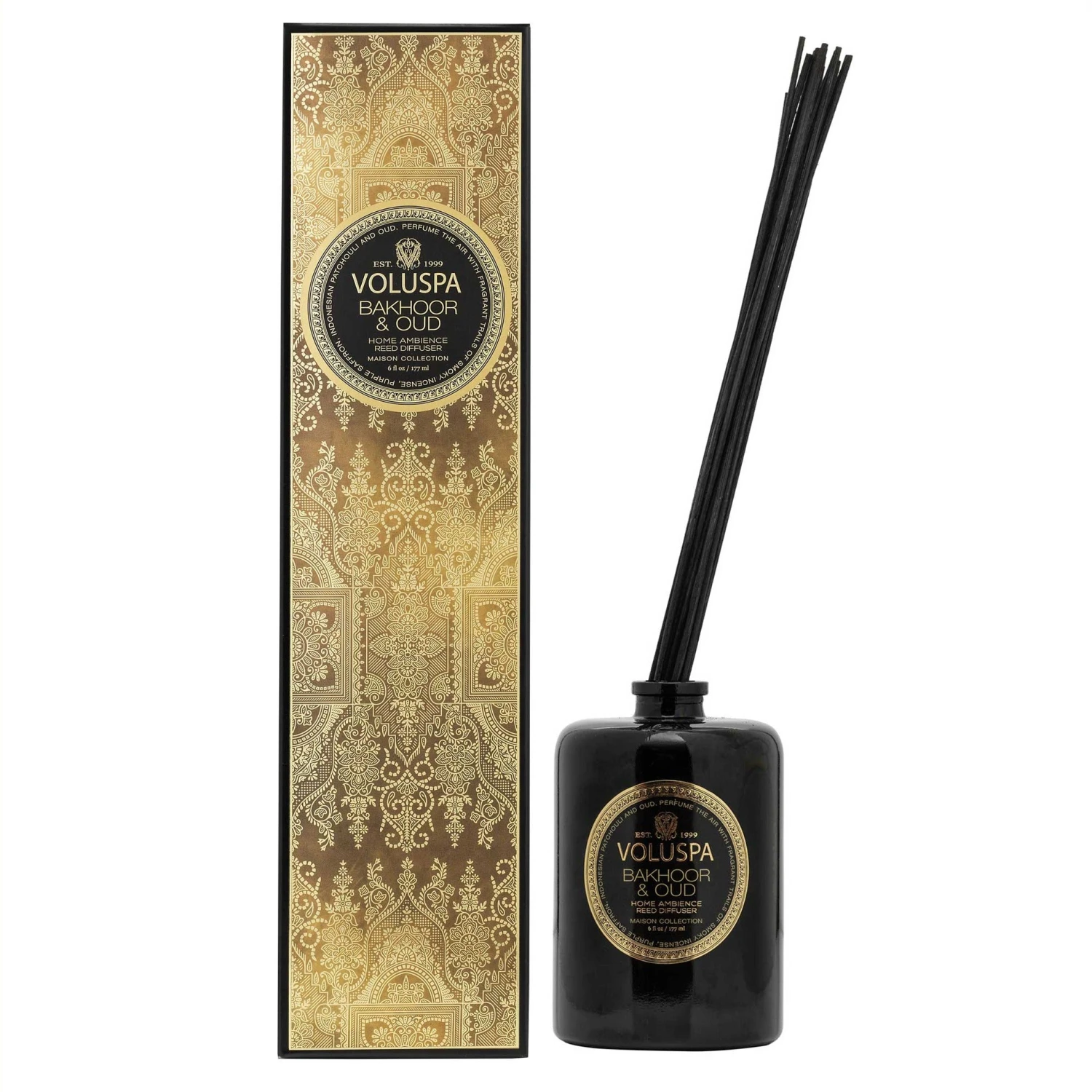Voluspa Bakhoor & Oud - Reed Diffuser 3 Voluspa Bakhoor & Oud - Reed Diffuser