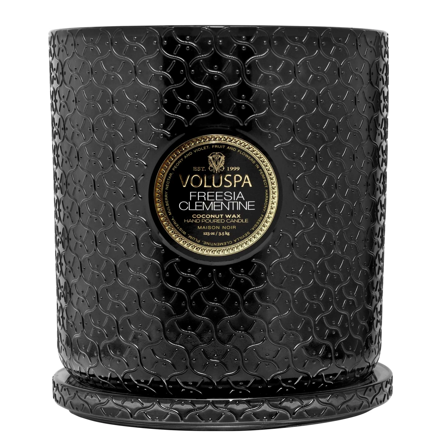 Voluspa Freesia Clementine - 5 Wick Hearth Candle 5 Voluspa Freesia Clementine - 5 Wick Hearth Candle - Image 3