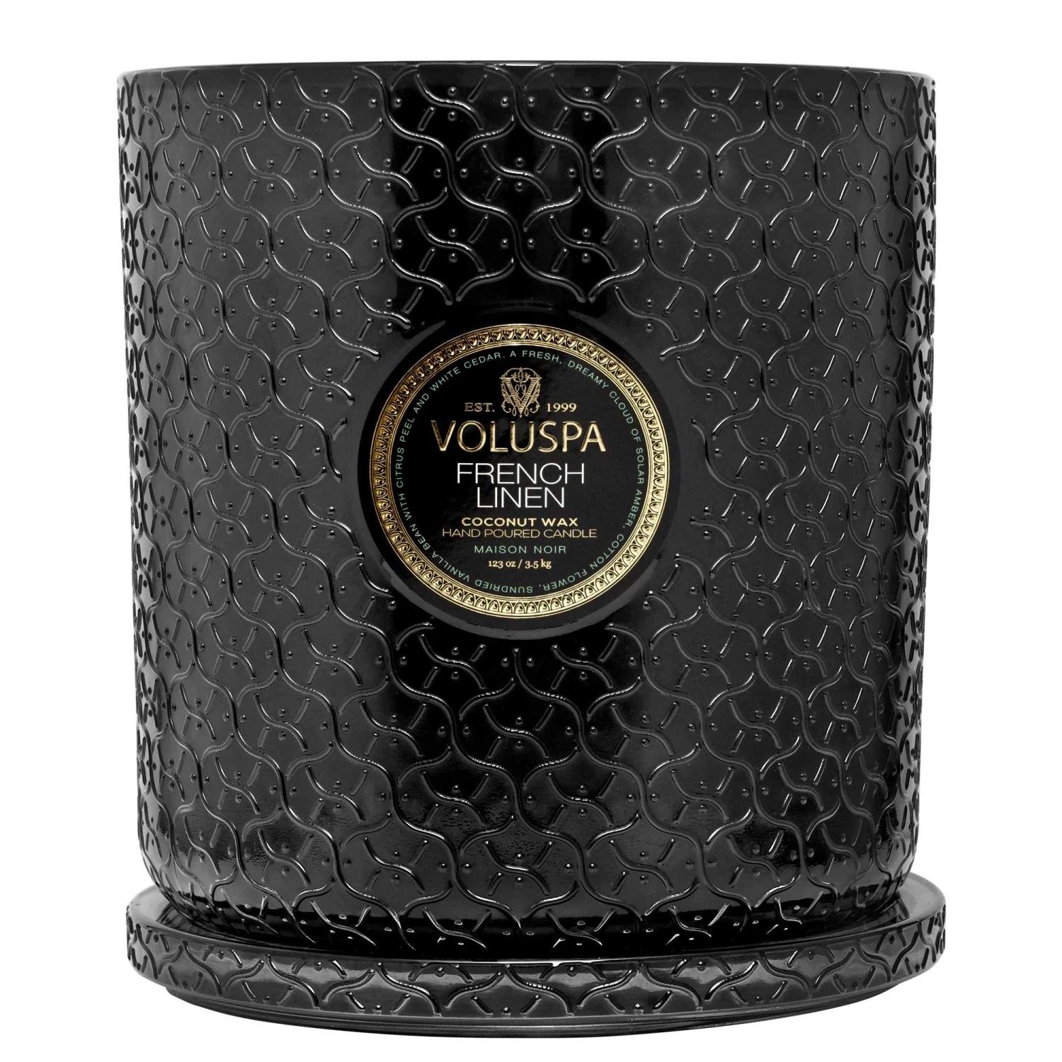 Voluspa French Linen - 5 Wick Hearth Candle 6 Voluspa French Linen - 5 Wick Hearth Candle - Image 4