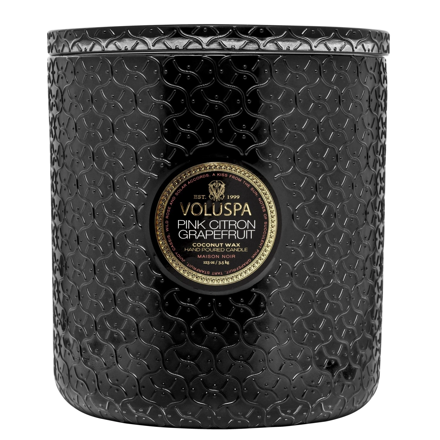 Voluspa Pink Citron Grapefruit - 5 Wick Hearth Candle 3 Voluspa Pink Citron Grapefruit - 5 Wick Hearth Candle