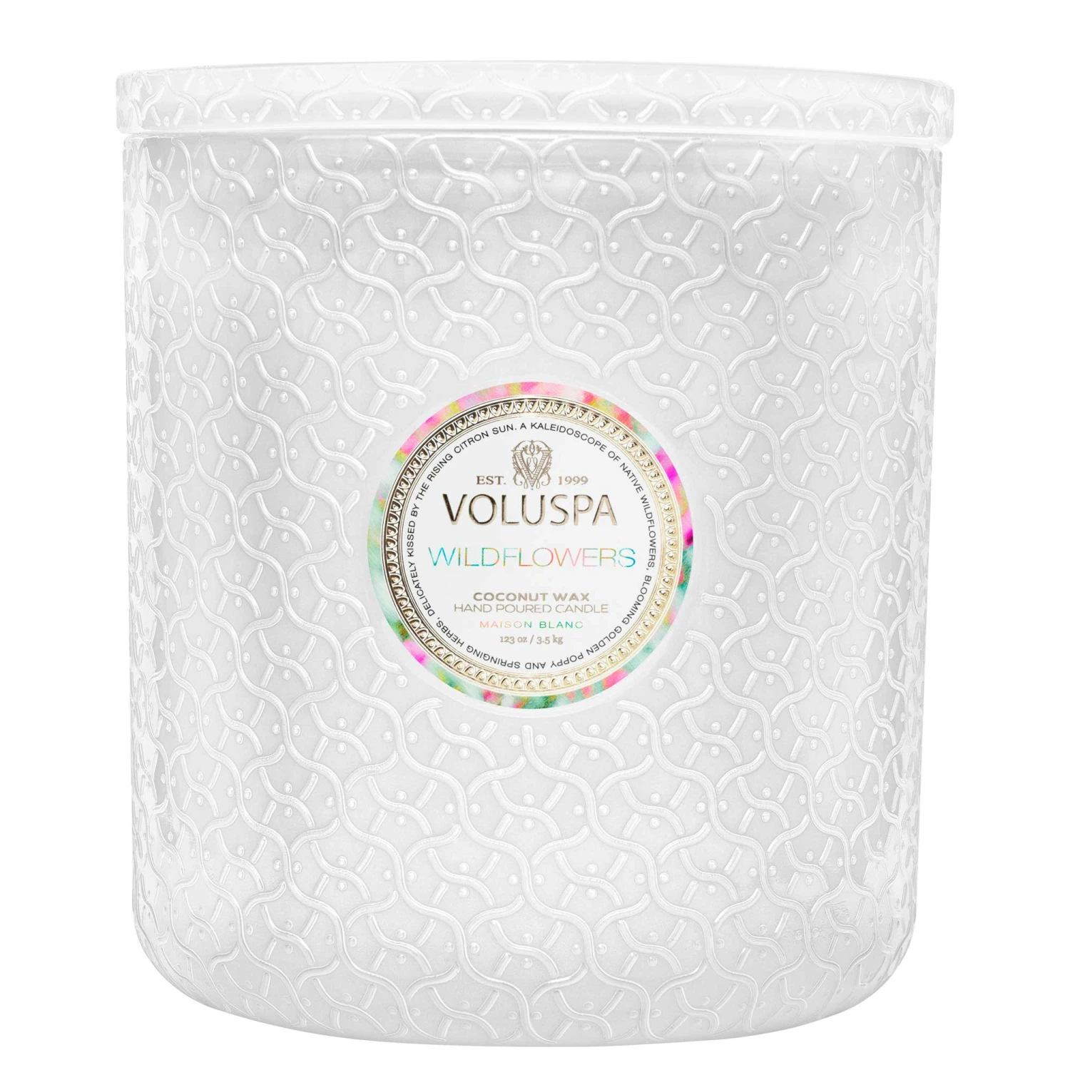 Voluspa Wildflowers - 5 Wick Hearth Candle 3 Voluspa Wildflowers - 5 Wick Hearth Candle