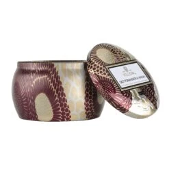 Voluspa Gilt Pomander & Hinoki - Mini Tin Candle 13 Voluspa Gilt Pomander & Hinoki - Mini Tin Candle -Voluspa HO21 PRopt 72116 003