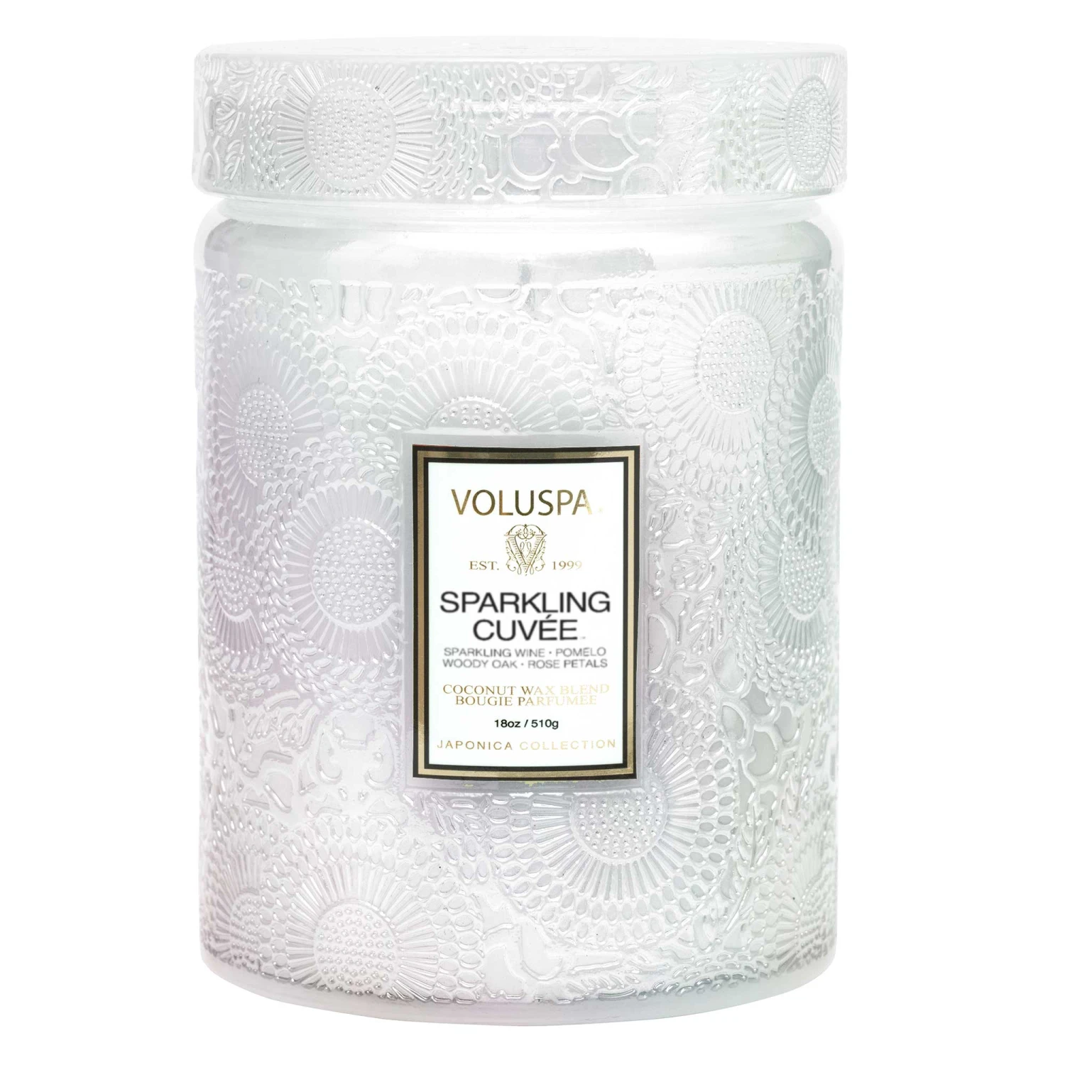 Voluspa Sparkling Cuvée - Large Jar Candle 5 Voluspa Sparkling Cuvée - Large Jar Candle - Image 3
