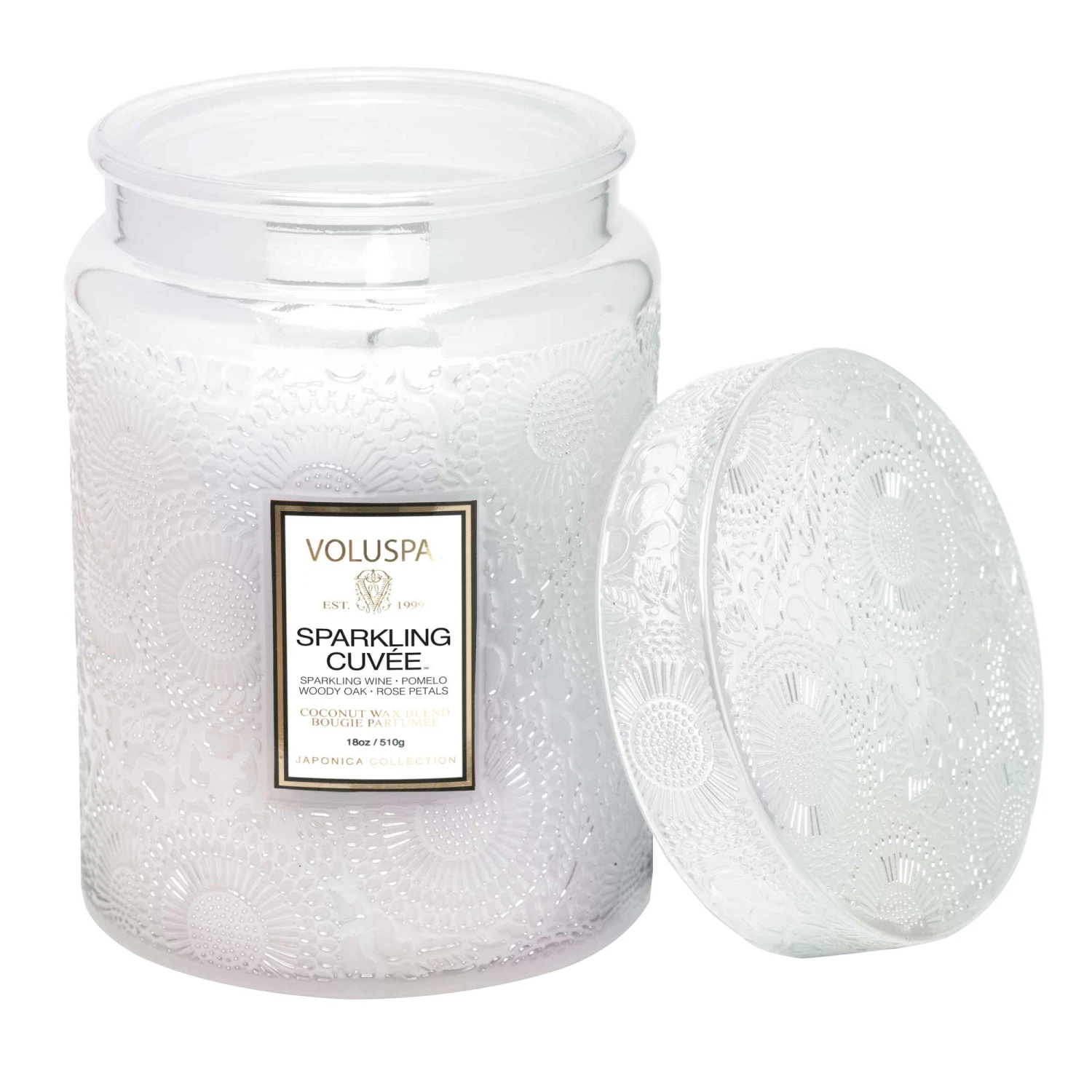 Voluspa Sparkling Cuvée - Large Jar Candle 3 Voluspa Sparkling Cuvée - Large Jar Candle