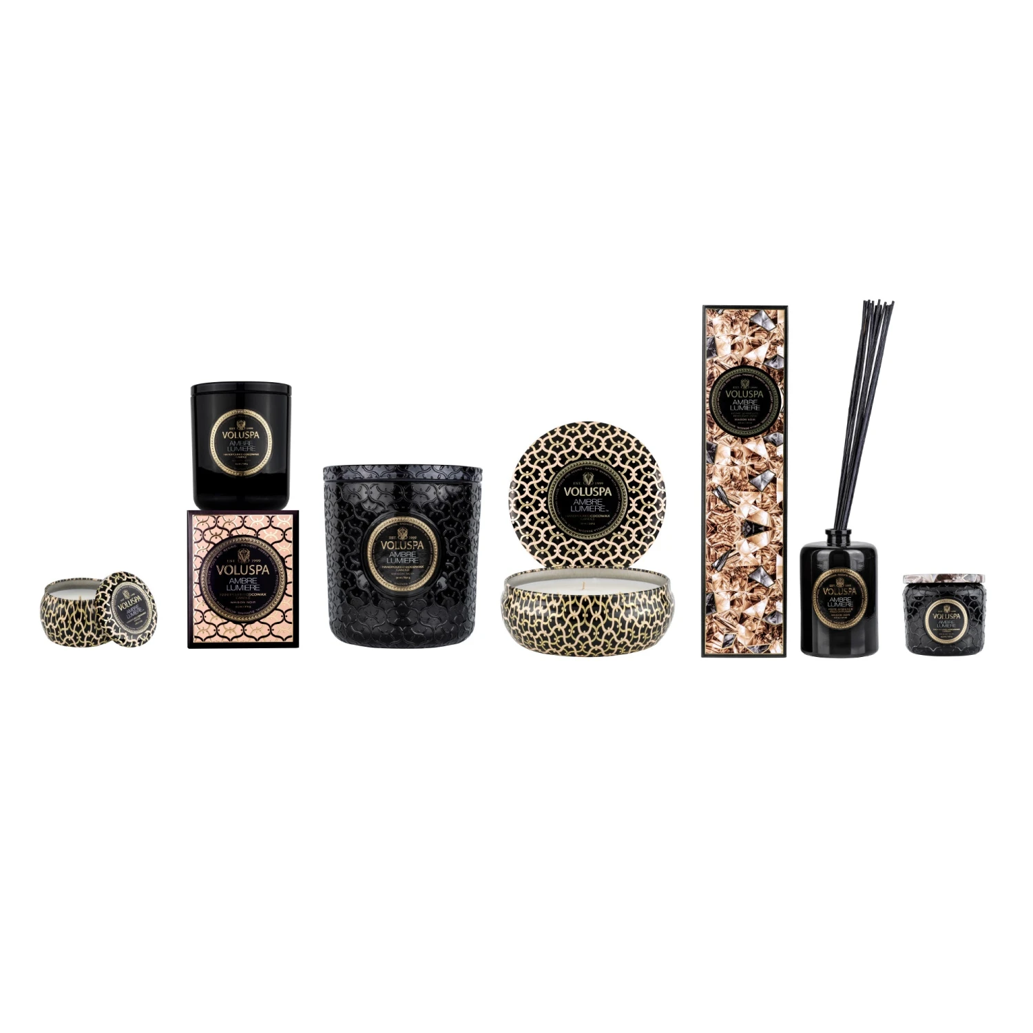 Voluspa Ambre Lumiere - Reed Diffuser 7 Voluspa Ambre Lumiere - Reed Diffuser - Image 5