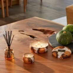 Voluspa Spiced Pumpkin Latte - Seasonal 3 Wick Tin Candle 10 Voluspa Spiced Pumpkin Latte - Seasonal 3 Wick Tin Candle -Voluspa PDd 1 5 3f54577f e15c 4786 84dd e9364f5f3e39