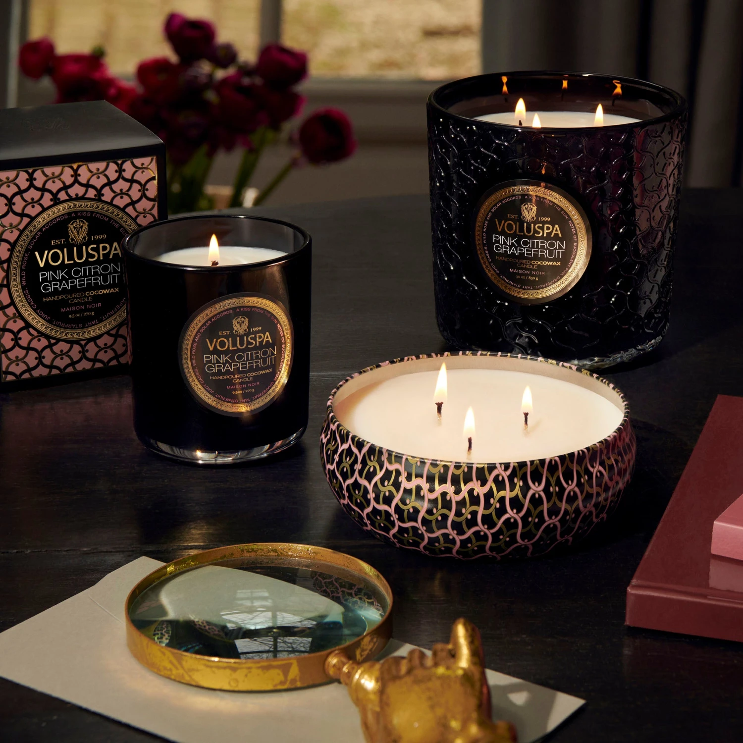 Voluspa Pink Citron Grapefruit - Classic Candle 9 Voluspa Pink Citron Grapefruit - Classic Candle - Image 7