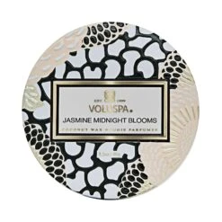 Voluspa Jasmine Midnight Blooms - Petite Jar Candle 9 Voluspa Jasmine Midnight Blooms - Petite Jar Candle -Voluspa S23 PR 72434 3