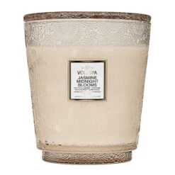 Voluspa Jasmine Midnight Blooms - 5 Wick Hearth Candle