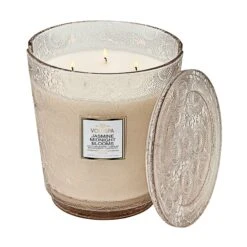 Voluspa Jasmine Midnight Blooms - 5 Wick Hearth Candle -Voluspa S23 PR 72834 2