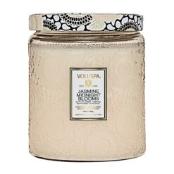 Voluspa Jasmine Midnight Blooms - Luxe Jar Candle 11 Voluspa Jasmine Midnight Blooms - Luxe Jar Candle -Voluspa S23 PR 73734 2