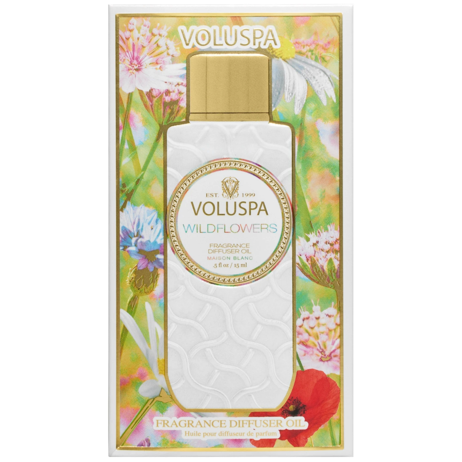 Voluspa Wildflowers - Ultrasonic Diffuser Fragrance Oil 3 Voluspa Wildflowers - Ultrasonic Diffuser Fragrance Oil