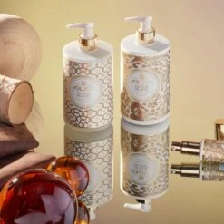 Voluspa Suede Blanc - Hand Lotion 9 Voluspa Suede Blanc - Hand Lotion -Voluspa SP22 ING 8161 8171 WEB