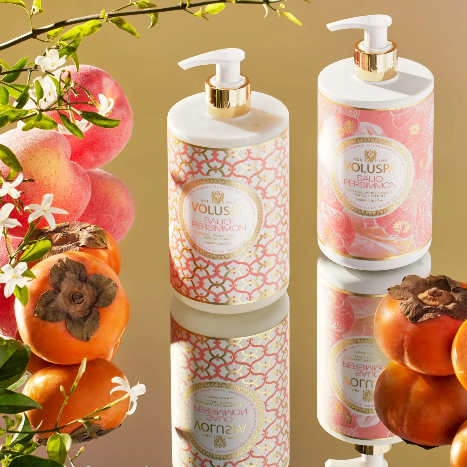 Voluspa Saijo Persimmon - Hand Lotion 4 Voluspa Saijo Persimmon - Hand Lotion - Image 2