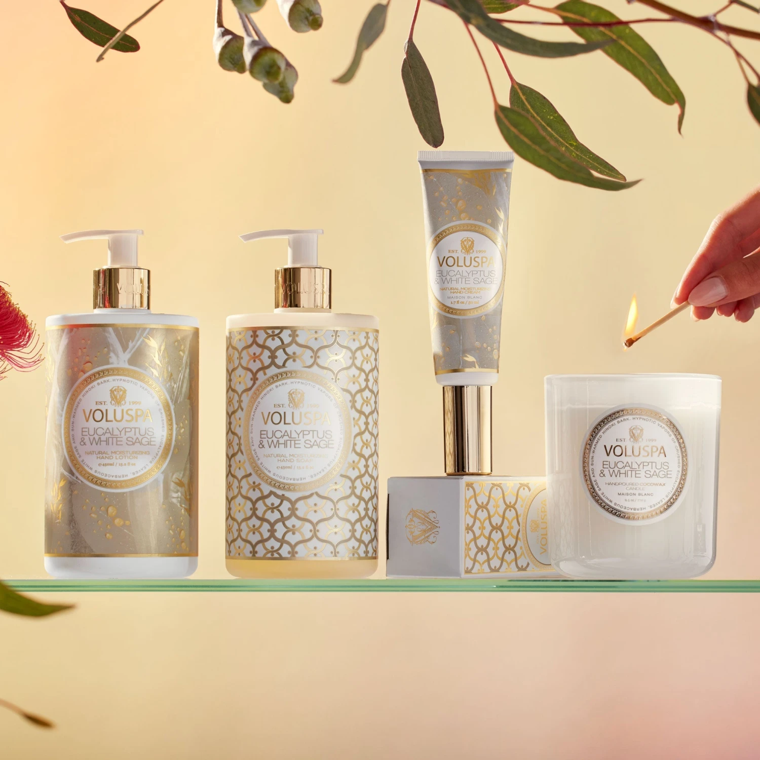 Voluspa Eucalyptus & White Sage - Hand Cream 7 Voluspa Eucalyptus & White Sage - Hand Cream - Image 5