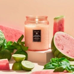 Voluspa Kalahari Watermelon - Large Jar Candle 12 Voluspa Kalahari Watermelon - Large Jar Candle -Voluspa SP22 ING Watermelon 72327 2 WEB