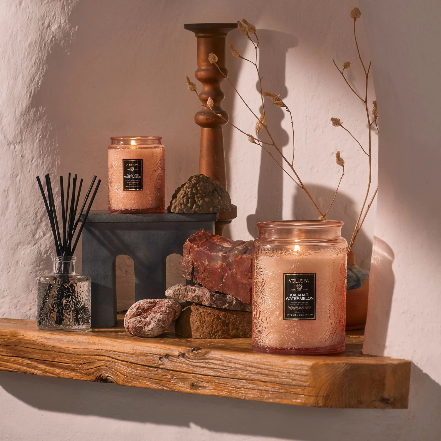 Voluspa Kalahari Watermelon - Large Jar Candle 6 Voluspa Kalahari Watermelon - Large Jar Candle - Image 4